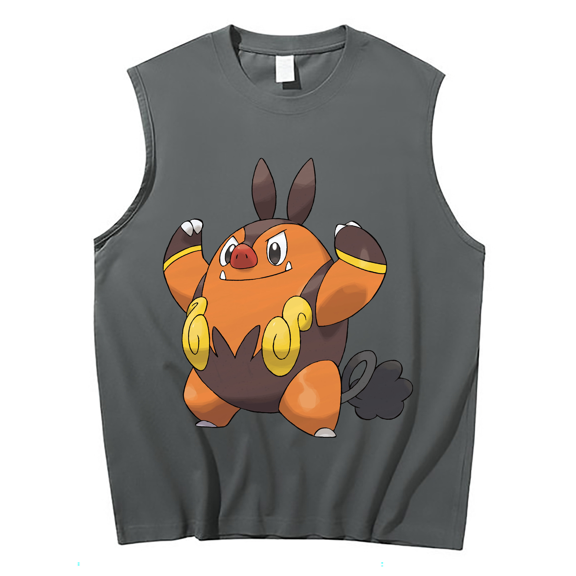 （画像用） ポケットモンスター Pokémon コットン100％タンクトップ（フロントプリント）